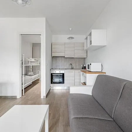 Apartmán Loiseau Bleu -studio Terrasse - Parking - Clim Menton