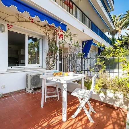 Loiseau Bleu -studio Terrasse - Parking - Clim * Menton