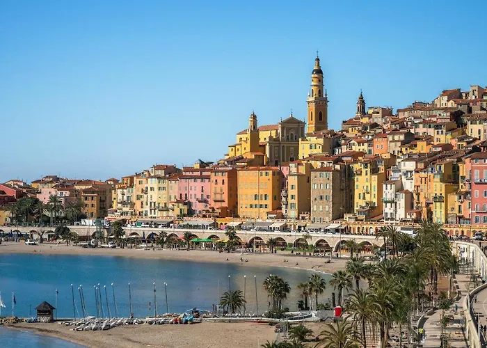 Loiseau Bleu -studio Terrasse - Parking - Clim Lejlighed Menton